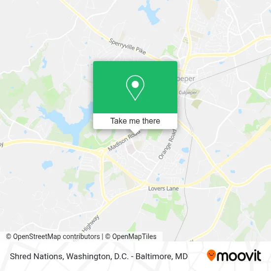 Shred Nations map
