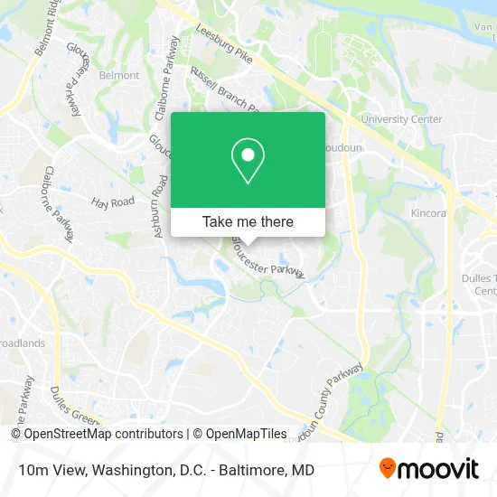 10m View map