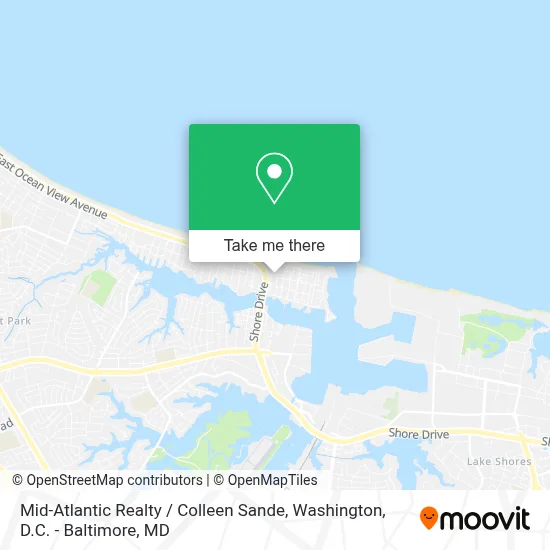 Mid-Atlantic Realty / Colleen Sande map