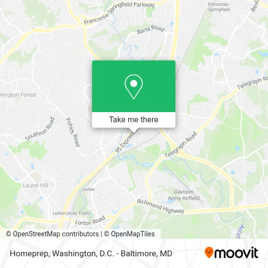 Homeprep map
