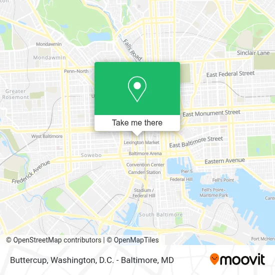 Buttercup map