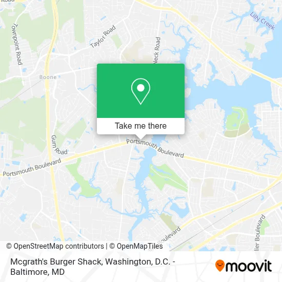 Mcgrath's Burger Shack map