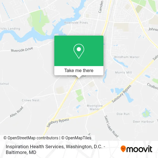 Inspiration Health Services map