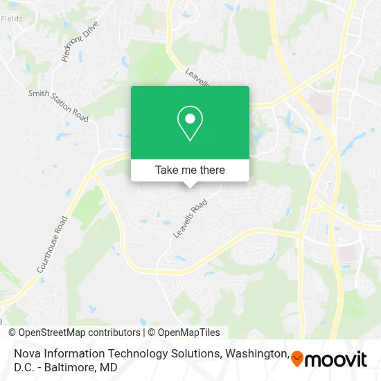 Nova Information Technology Solutions map