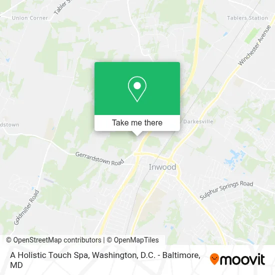 A Holistic Touch Spa map