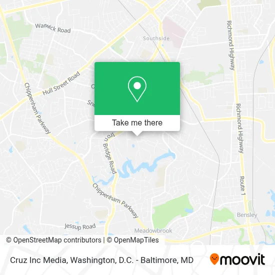Cruz Inc Media map