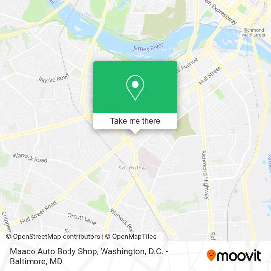 Maaco Auto Body Shop map
