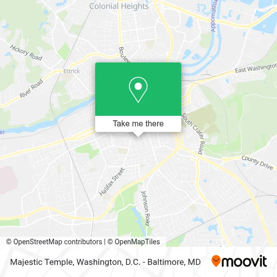 Majestic Temple map