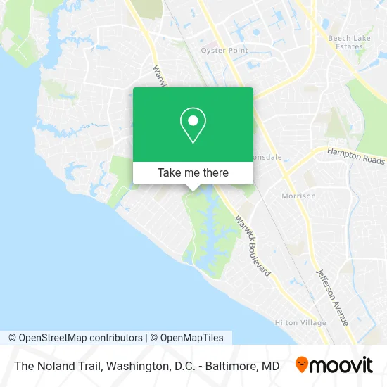 The Noland Trail map