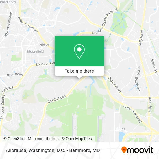 Allorausa map