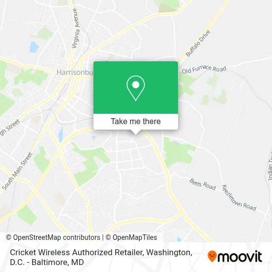 Cricket Wireless Authorized Retailer map