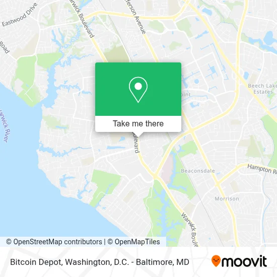 Bitcoin Depot map