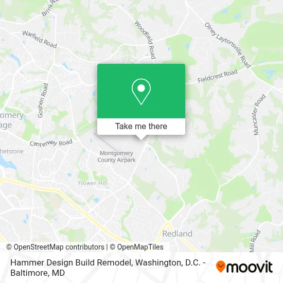 Hammer Design Build Remodel map