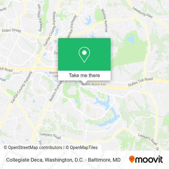 Collegiate Deca map
