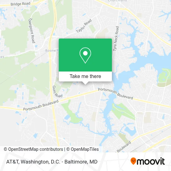At&T map