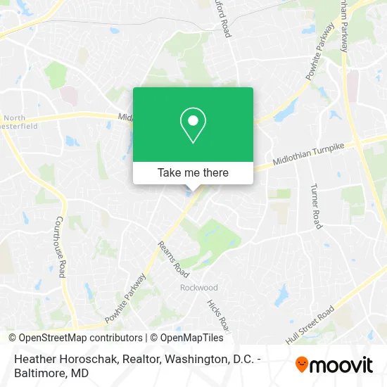 Heather Horoschak, Realtor map