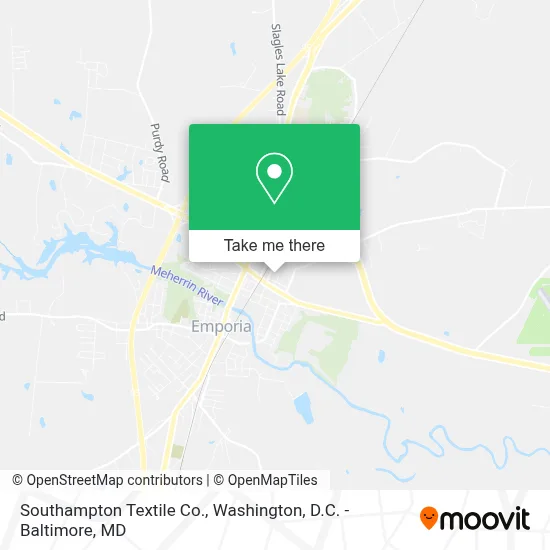 Southampton Textile Co. map