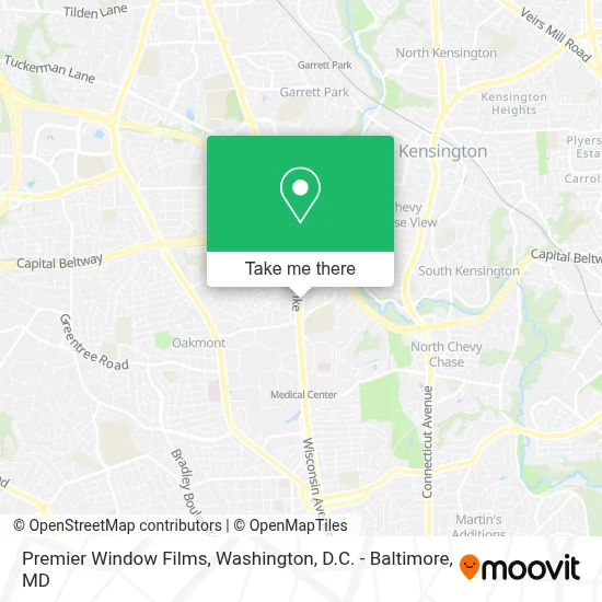Premier Window Films map