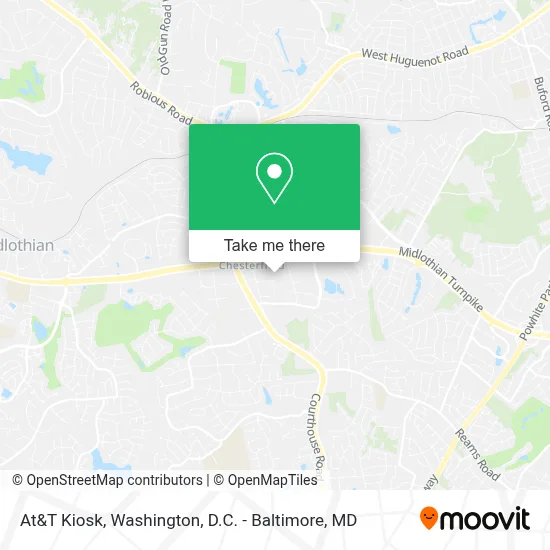 At&T Kiosk map