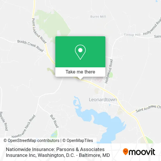 Nationwide Insurance: Parsons & Associates Insurance Inc map