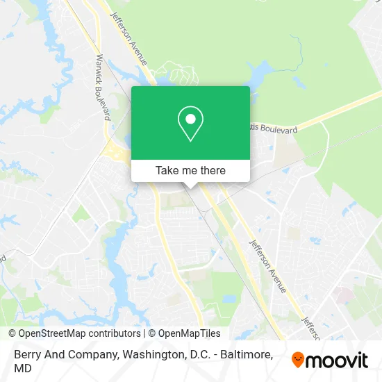 Berry And Company map