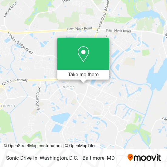 Sonic Drive-In map