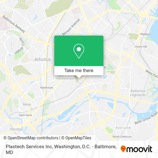 Plastech Services Inc map