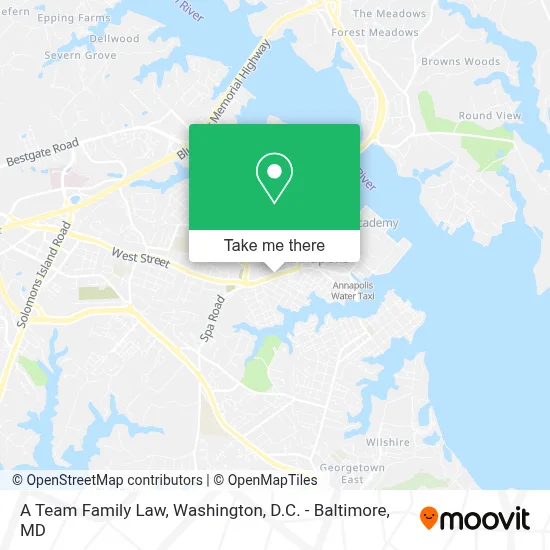 A Team Family Law map