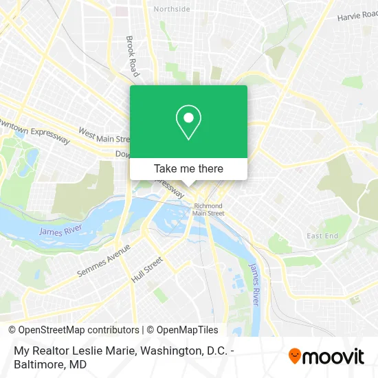 My Realtor Leslie Marie map
