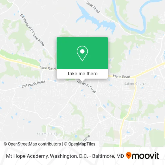 Mt Hope Academy map