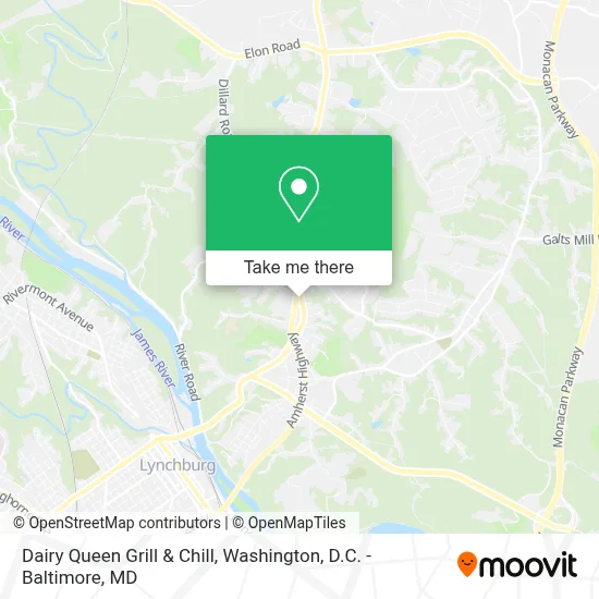 Dairy Queen Grill & Chill map