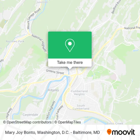 Mary Joy Bonto map