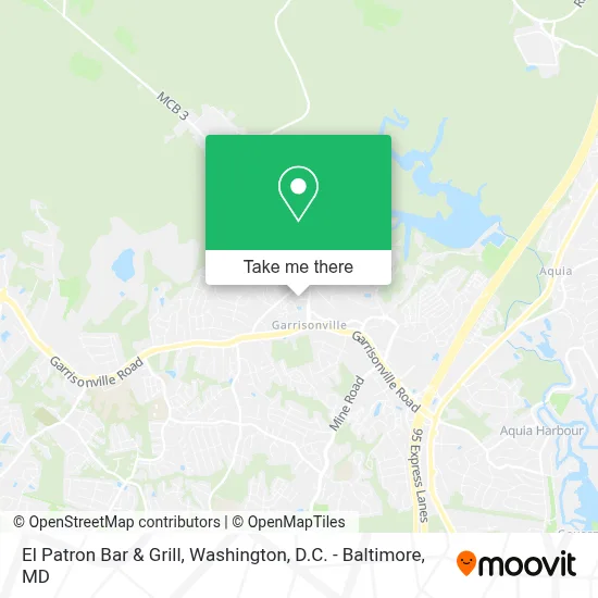 El Patron Bar & Grill map