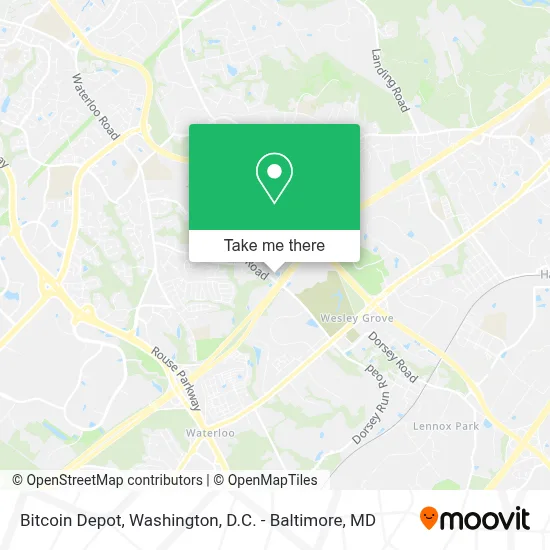 Bitcoin Depot map