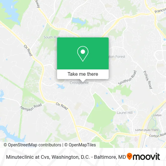 Minuteclinic at Cvs map
