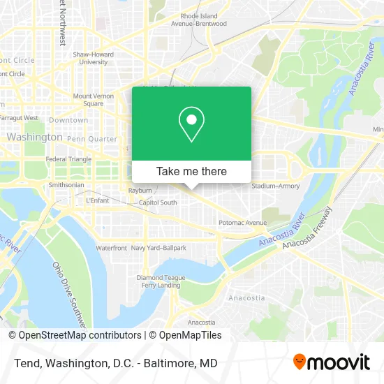 Tend map