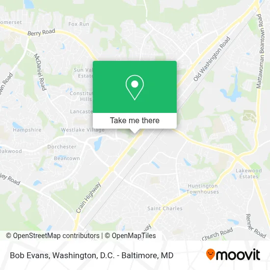 Bob Evans map