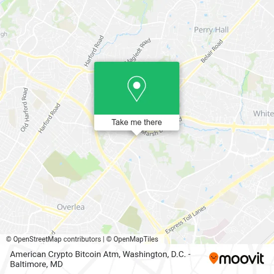 American Crypto Bitcoin Atm map