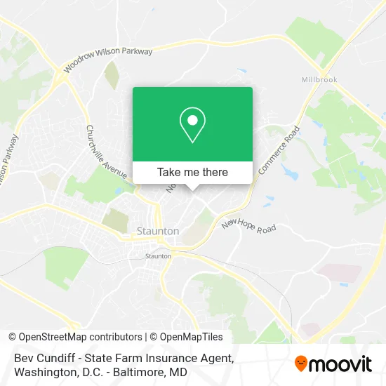 Bev Cundiff - State Farm Insurance Agent map