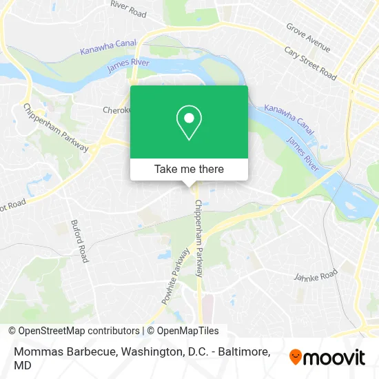 Mommas Barbecue map