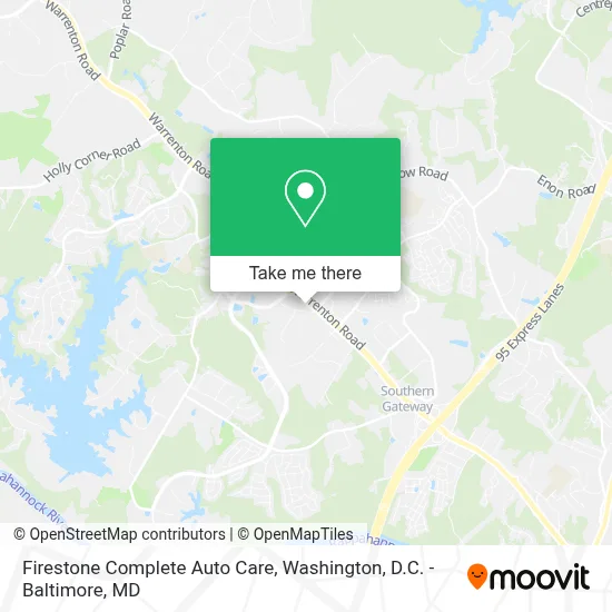 Firestone Complete Auto Care map