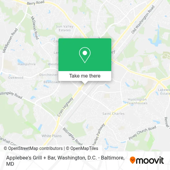 Applebee's Grill + Bar map