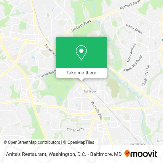 Anita's Restaurant map