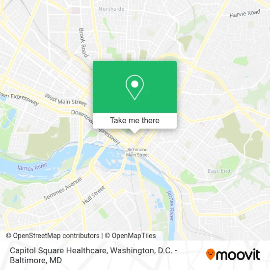Capitol Square Healthcare map
