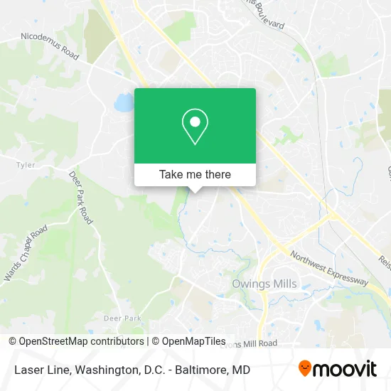 Laser Line map