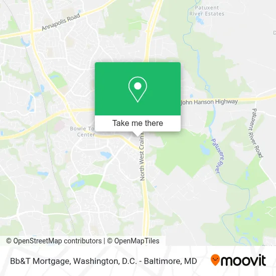 Bb&T Mortgage map