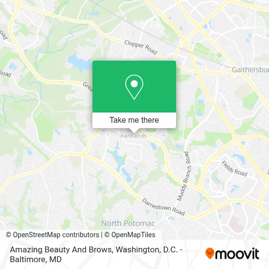 Amazing Beauty And Brows map