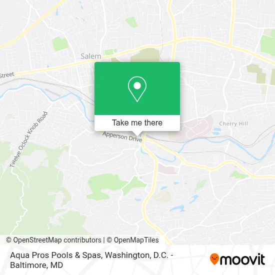 Aqua Pros Pools & Spas map