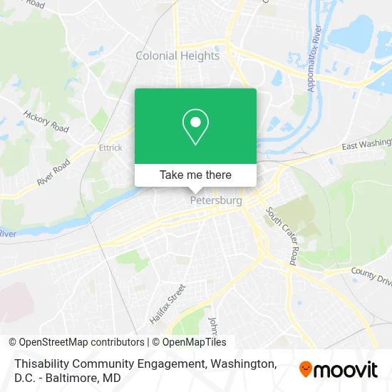 Thisability Community Engagement map