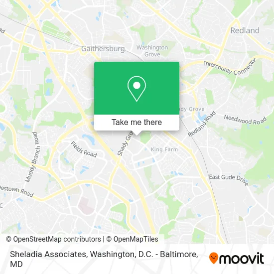 Sheladia Associates map